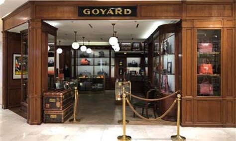 maison goyard printemps haussmann|maison goyard boutique.